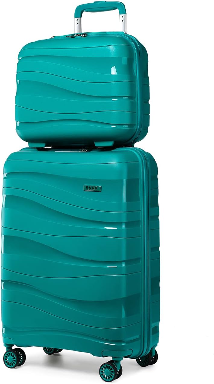 Kono Luggage Sets of 2 Piece Lightweight...